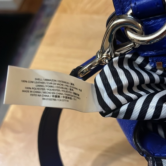 Kate Spade Blue Crossbody Bag with Gold Hardware - Picture 9 of 11